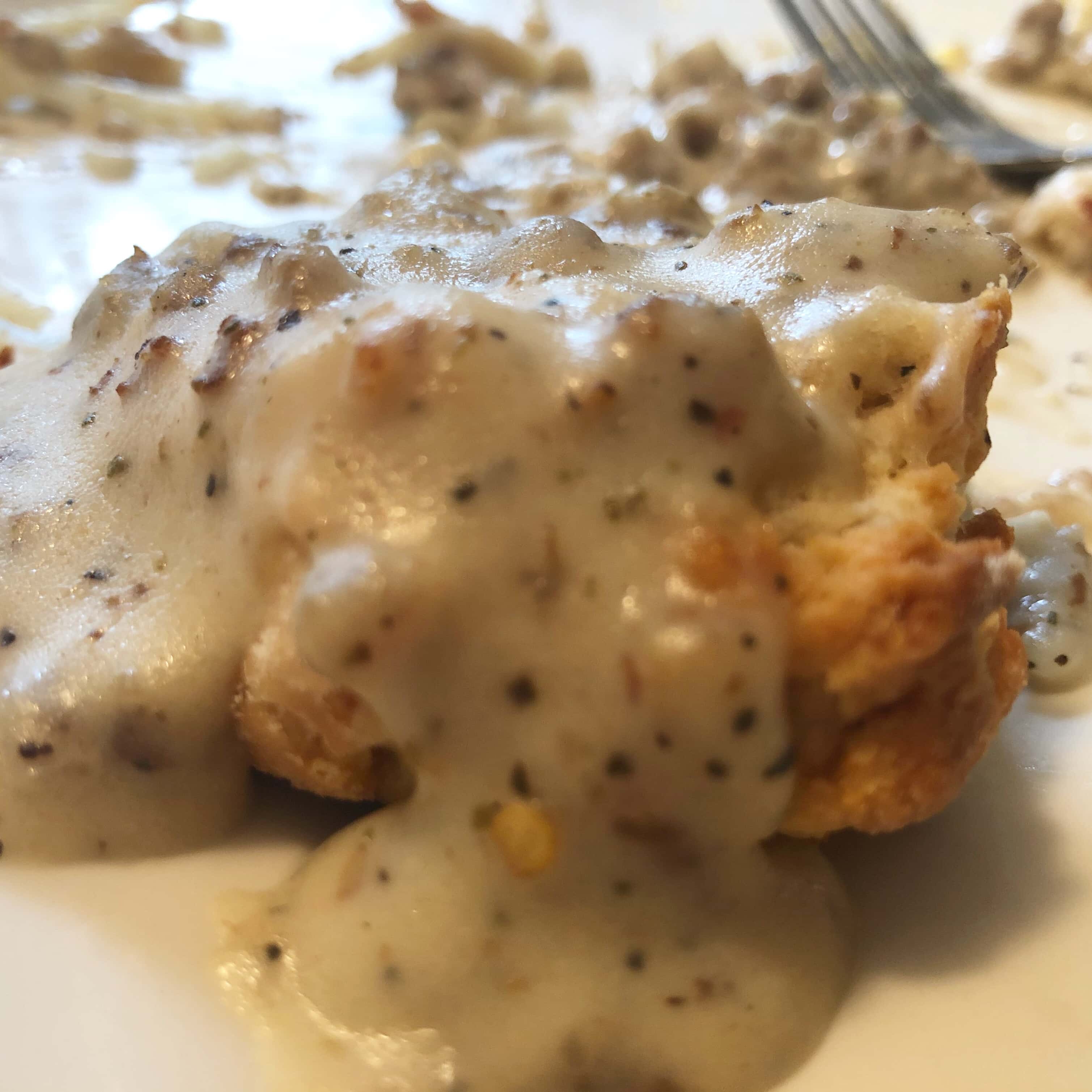 Biscuits and Gravy - Jim Cooks Food Good!