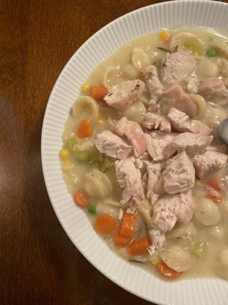 Creamy Chicken Noodle Soup