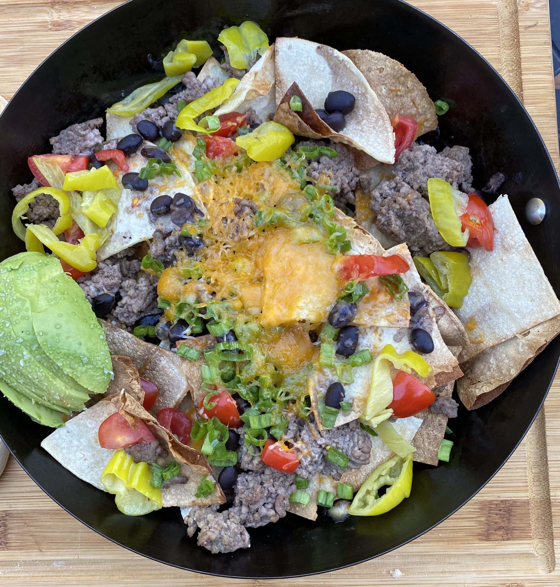 Recipe: Cast Iron Nachos - Jim Cooks Food Good!