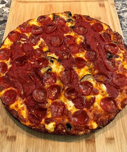 Homemade Sicilian Pizza Recipe - Jim Cooks Food Good!