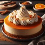 Pumpkin Cheesecake with a Gingersnap Crust