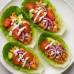Buffalo Chicken Lettuce Wraps
